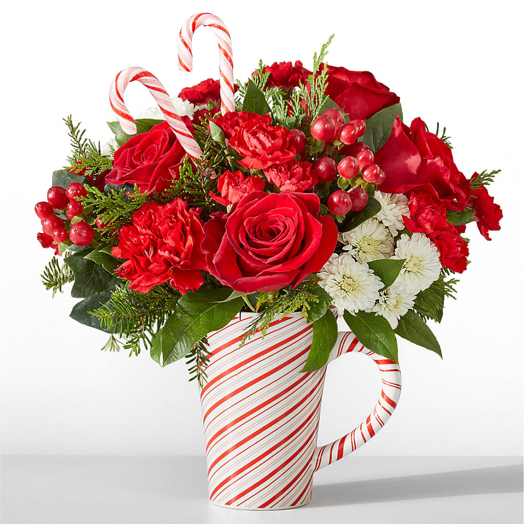 Peppermint Swirl Mug – Infinity Floral, Osseo MN