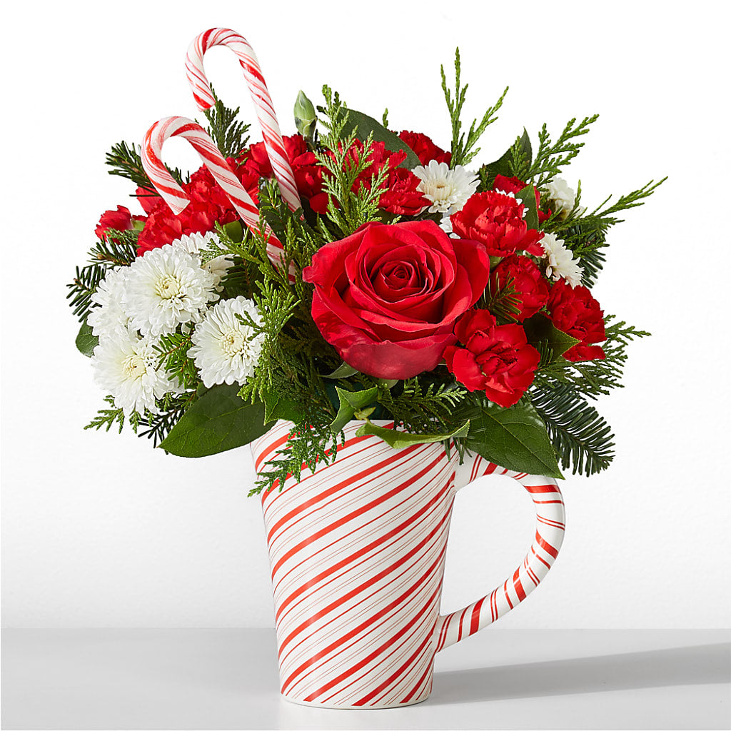 Peppermint Swirl Mug – Infinity Floral, Osseo MN