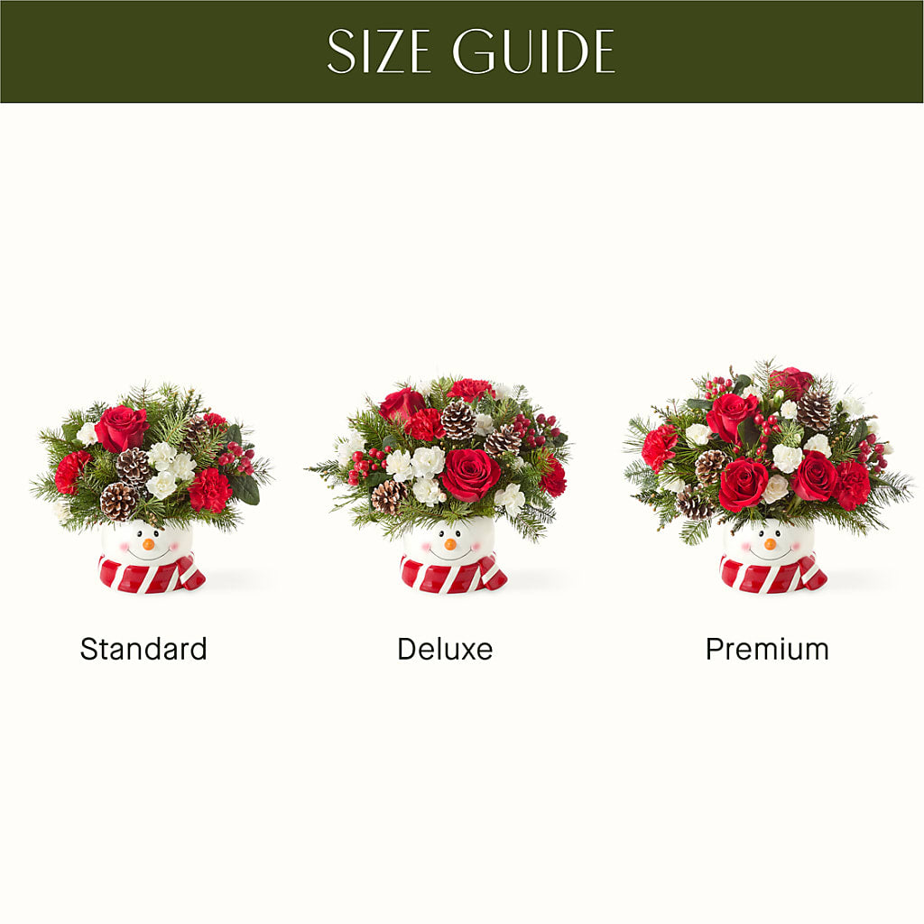 Jolly Snowman Bouquet – Infinity Floral, Osseo MN