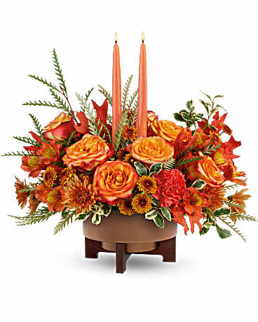 Fall Harvest Centerpiece – Infinity Floral, Osseo MN