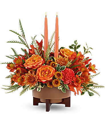 Fall Harvest Centerpiece – Infinity Floral, Osseo MN