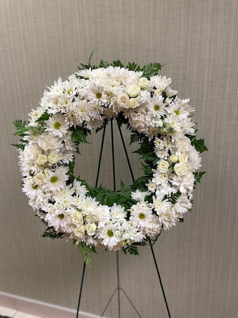 Faithful Wishes Wreath – Infinity Floral, Osseo MN