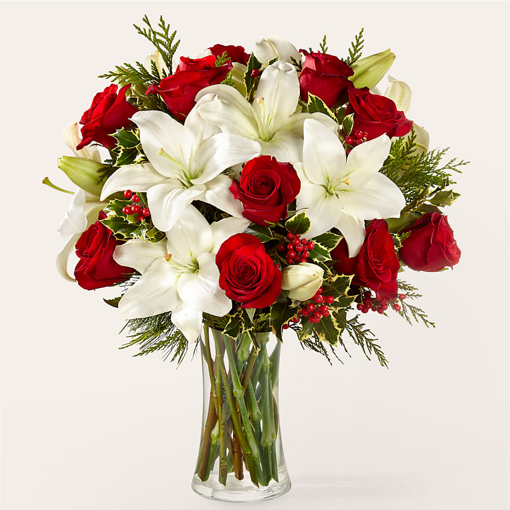 Sparkling Snowflakes Bouquet – Infinity Floral, Osseo MN