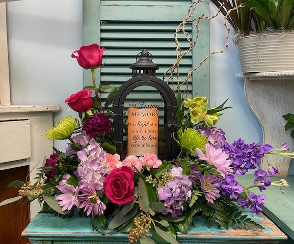 Loving Remembrance Lantern – Infinity Floral, Osseo MN