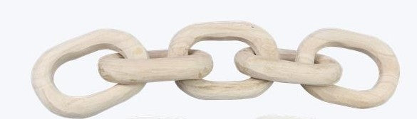 NATURAL WOOD CHAIN TABLETOP DECOR – Infinity Floral, Osseo MN