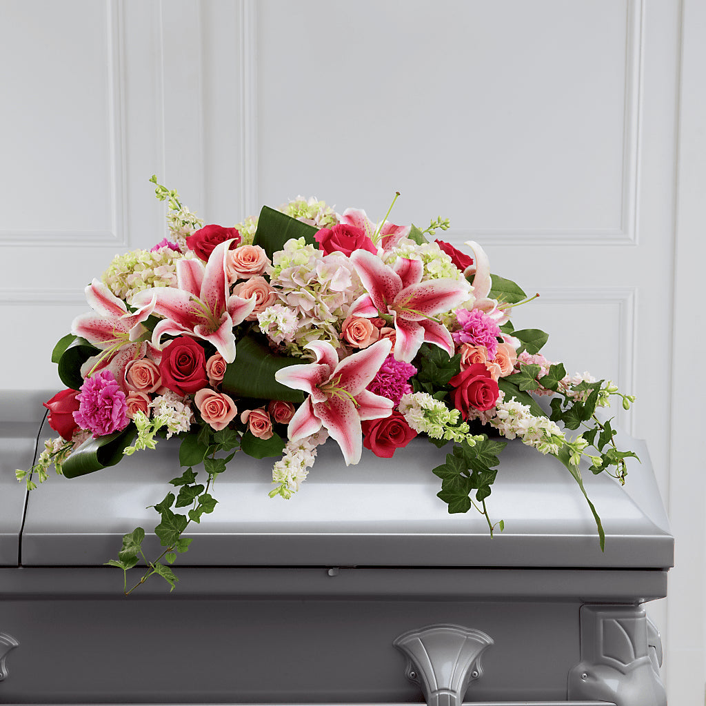 Splendid Grace Casket Spray – Infinity Floral, Osseo MN