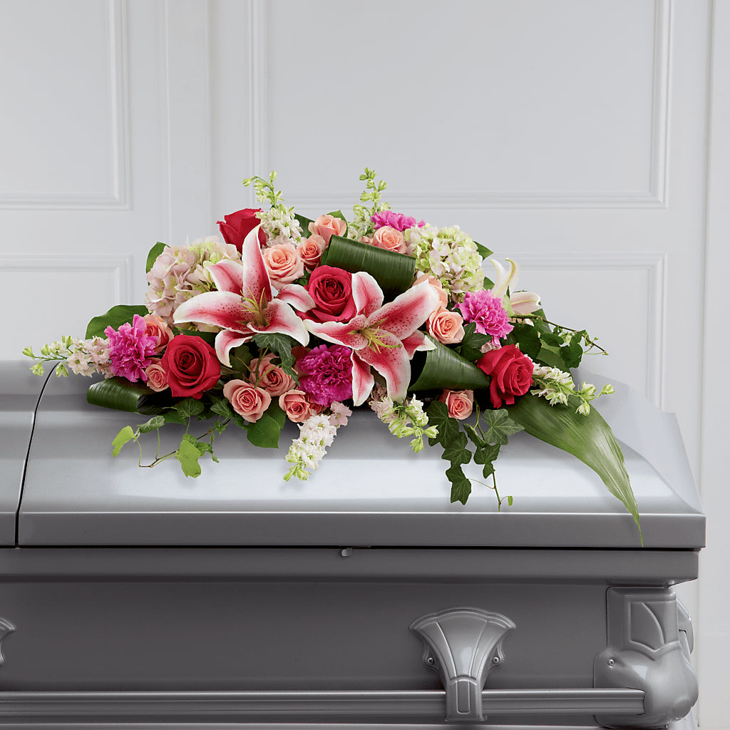 Splendid Grace Casket Spray – Infinity Floral, Osseo MN