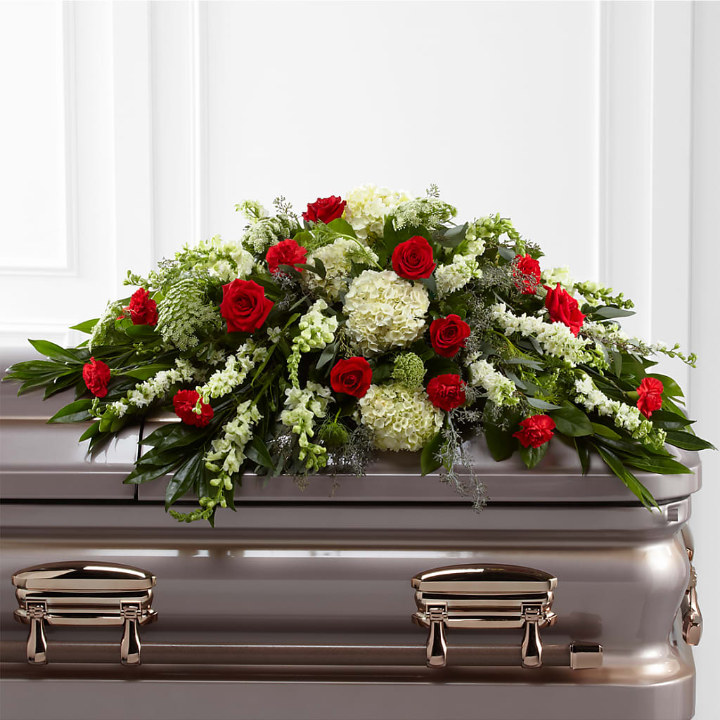 Sincerity Casket Spray – Infinity Floral, Osseo MN
