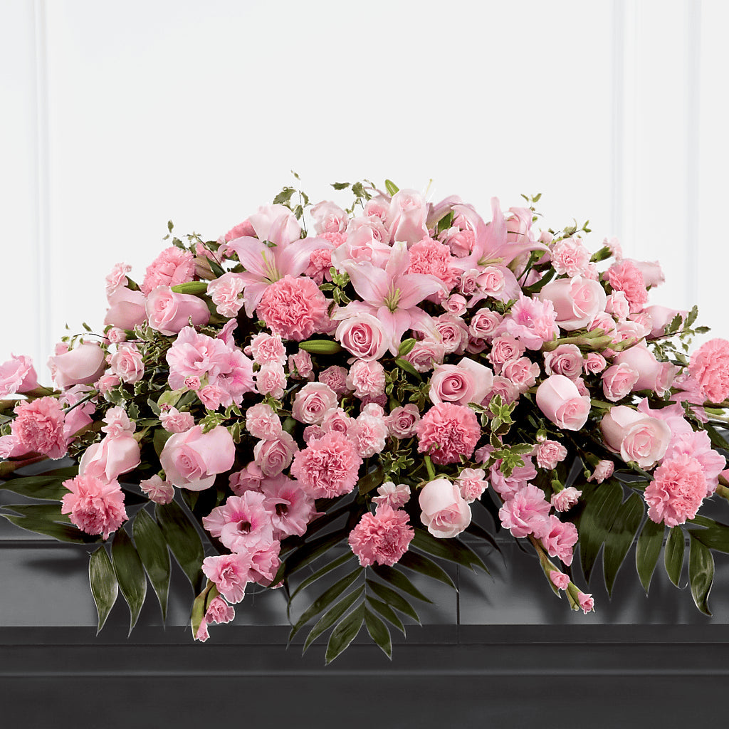 Garden of Comfort Casket Spray (Standard) – Infinity Floral, Osseo MN