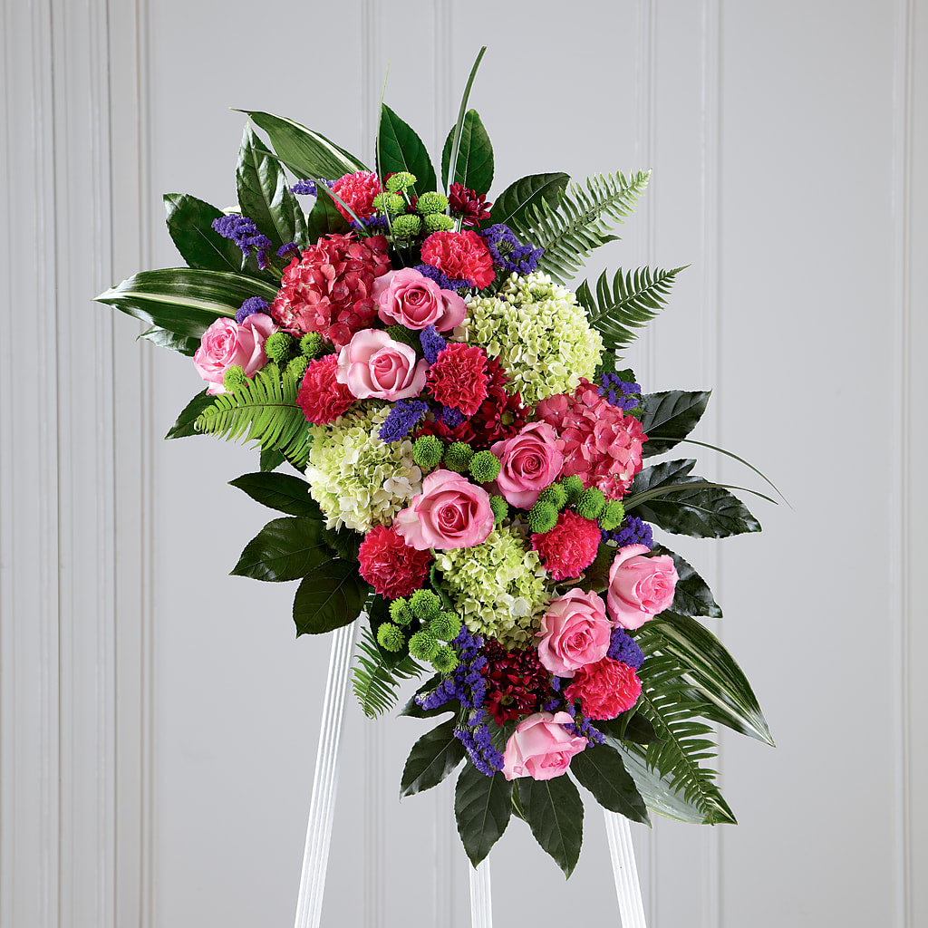 Refreshing Mix Standing Spray – Infinity Floral, Osseo MN
