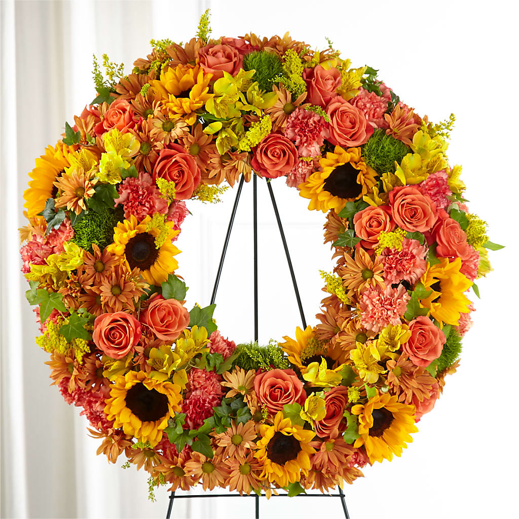 Autumnal Memories Wreath (Standard) – Infinity Floral, Osseo MN