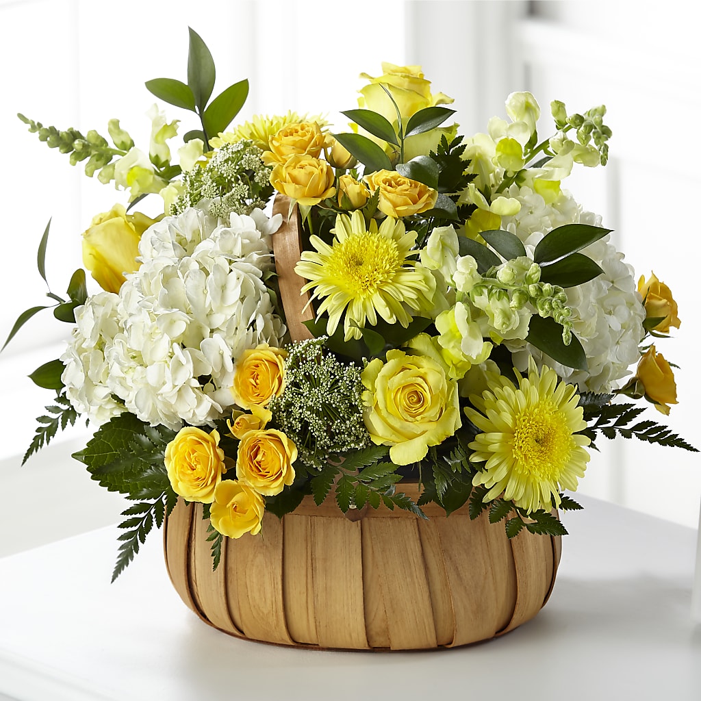 Rustic Remembrance Basket – Infinity Floral, Osseo MN
