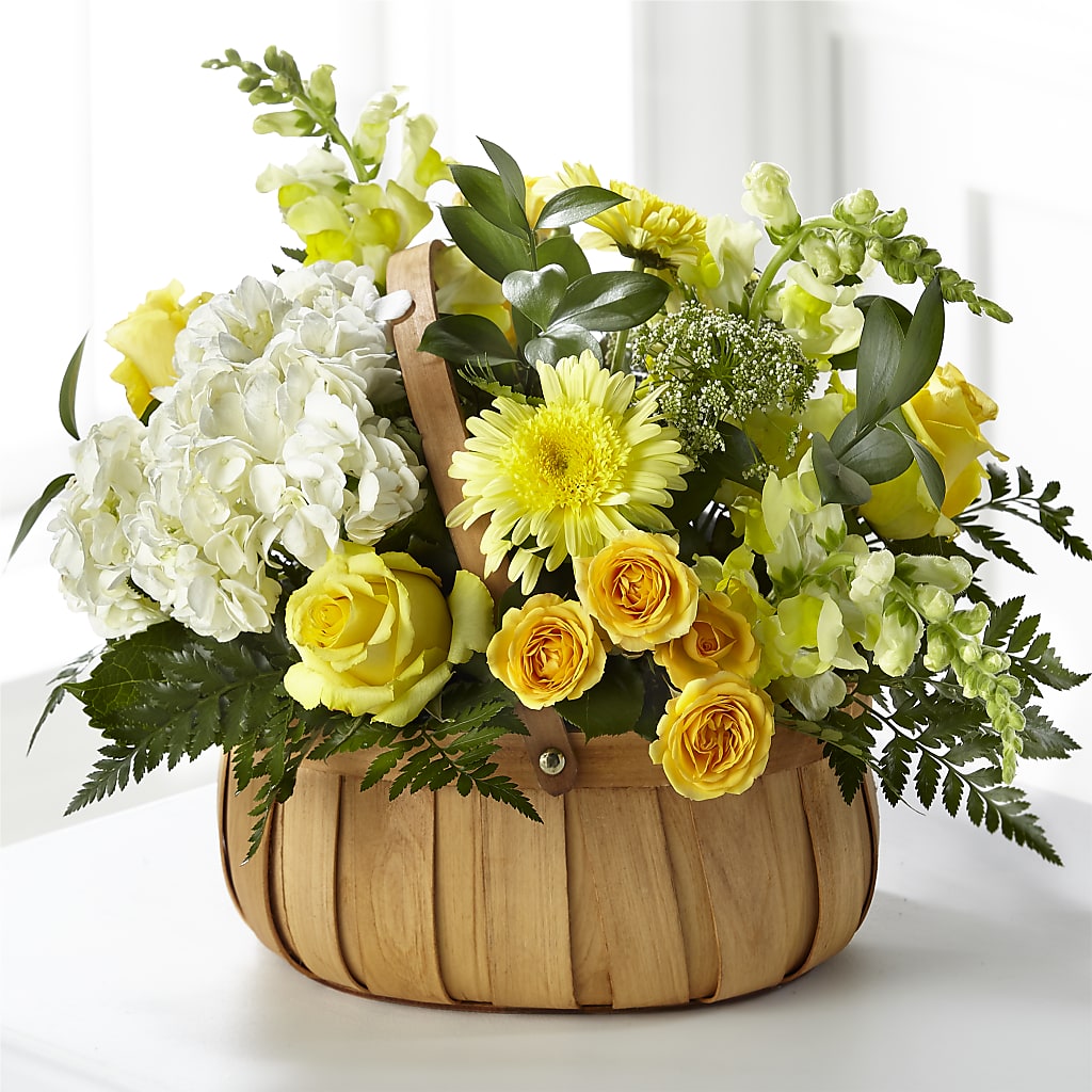 Rustic Remembrance Basket – Infinity Floral, Osseo MN