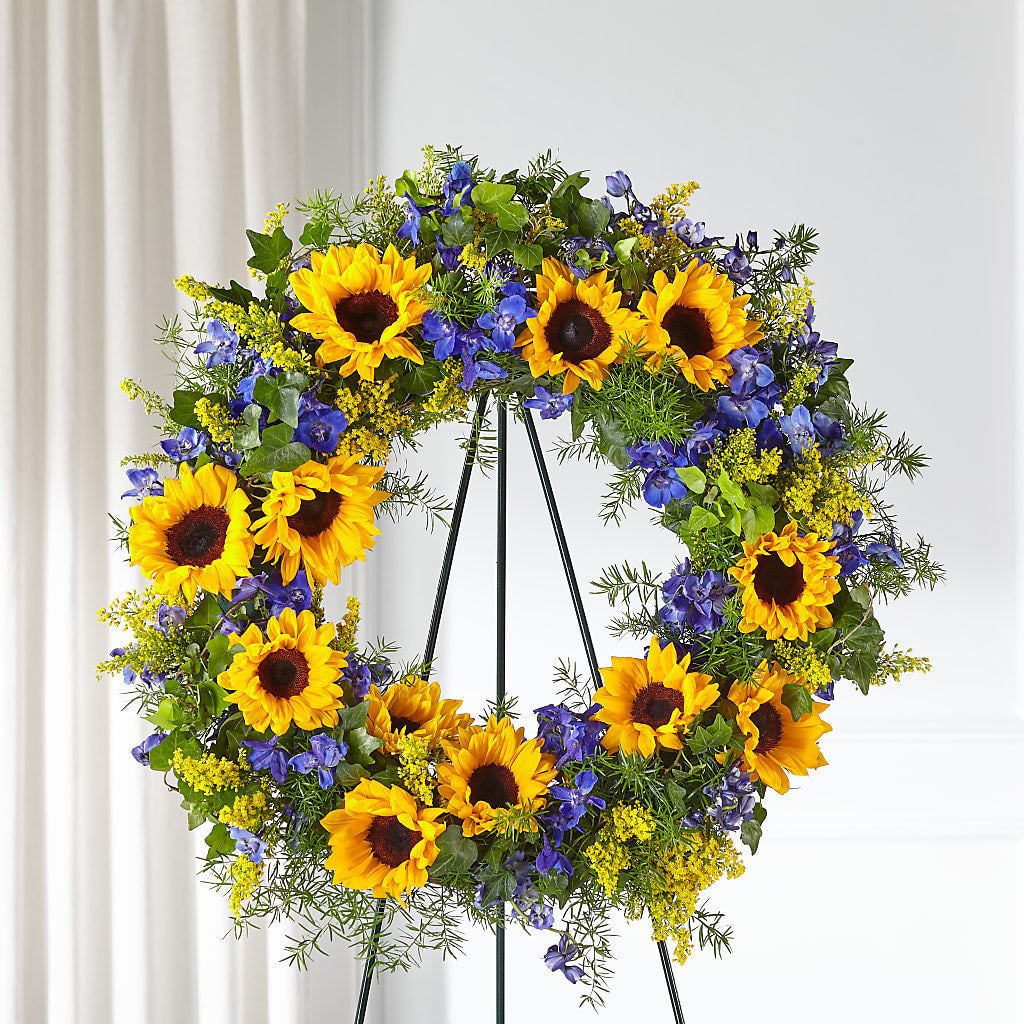 Bright Rays Wreath – Infinity Floral, Osseo MN