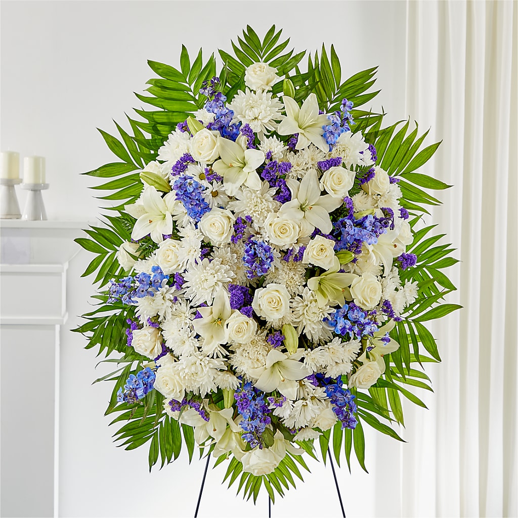 At Rest Standing Spray – Infinity Floral, Osseo MN