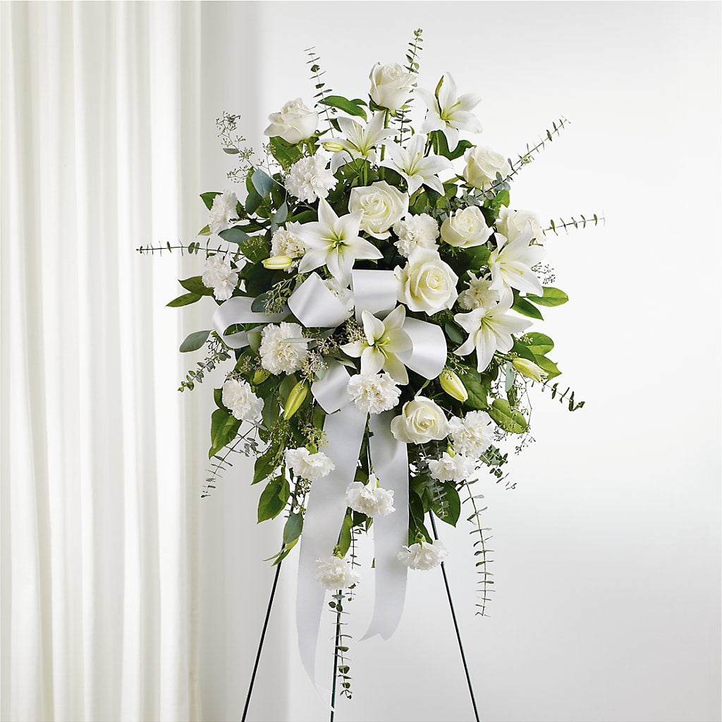 With Care Standing Spray – Infinity Floral, Osseo MN
