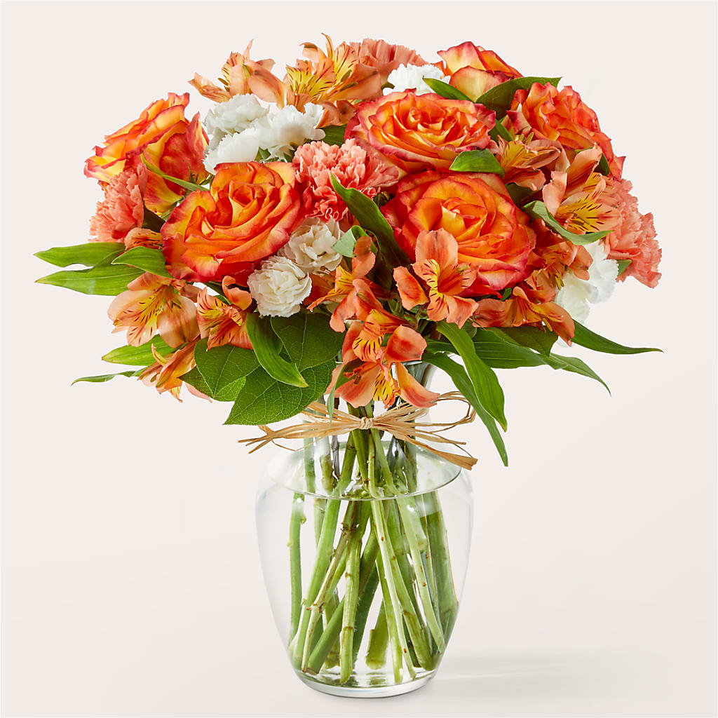Apricot Glow Bouquet – Infinity Floral, Osseo MN