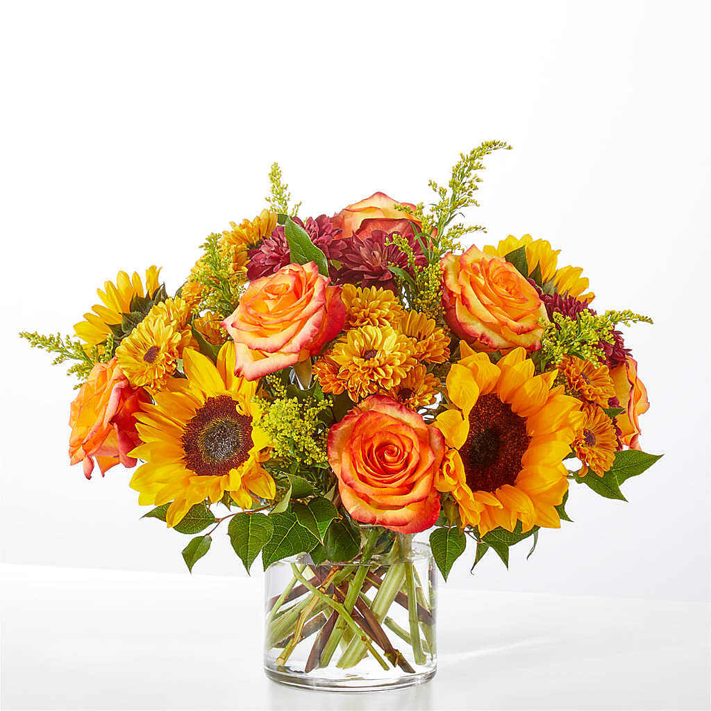 Flannel Scarf Bouquet – Infinity Floral, Osseo MN