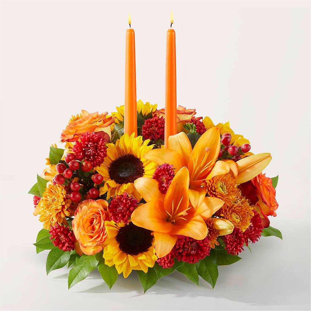 Grateful Centerpiece – Infinity Floral, Osseo MN