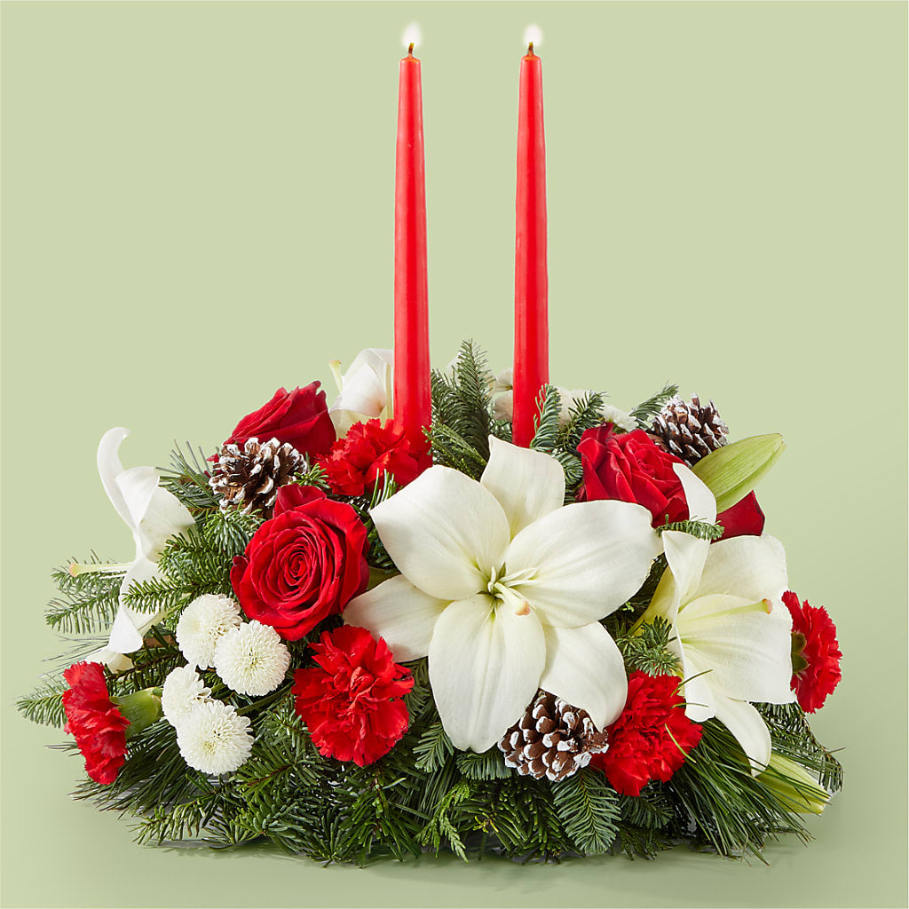 Seasonal Festivities Centerpiece – Infinity Floral, Osseo MN