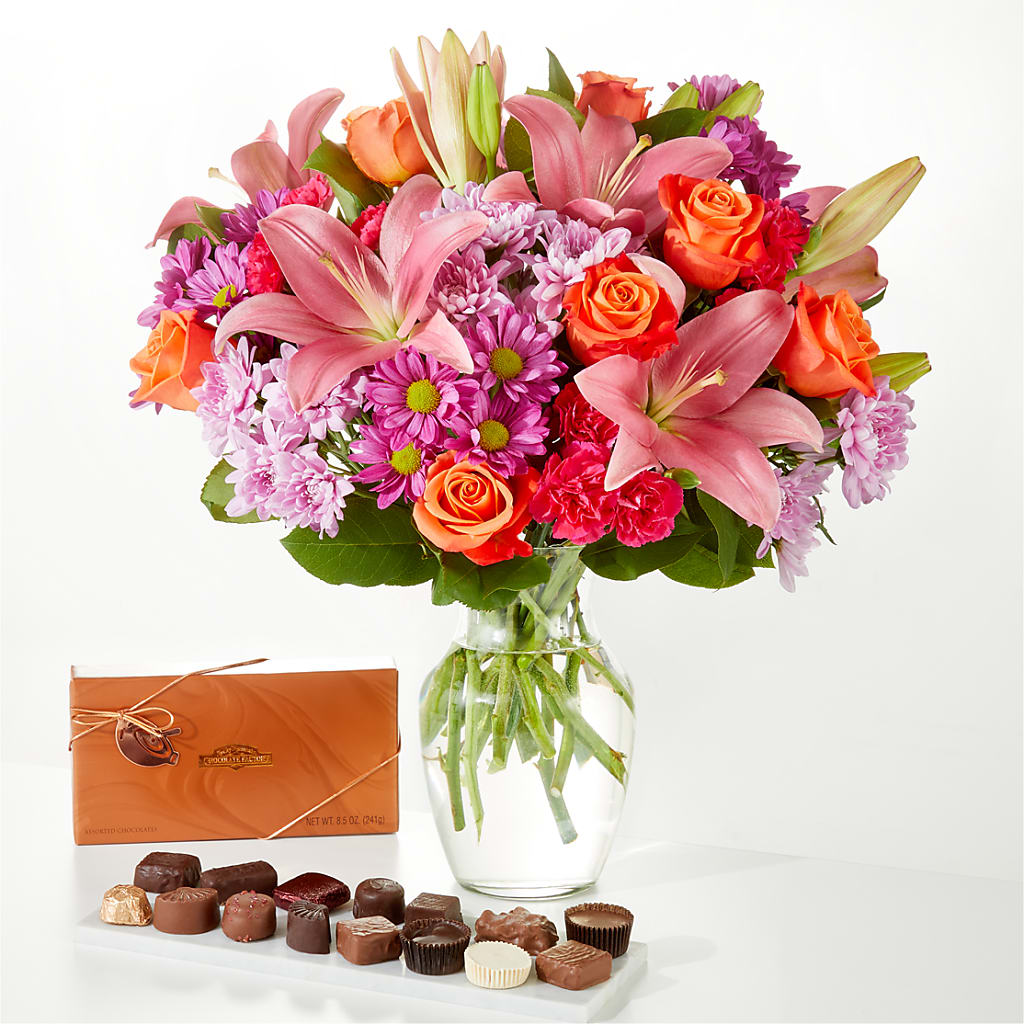 One and Only Bouquet and Chocolate Bundle – Infinity Floral, Osseo MN