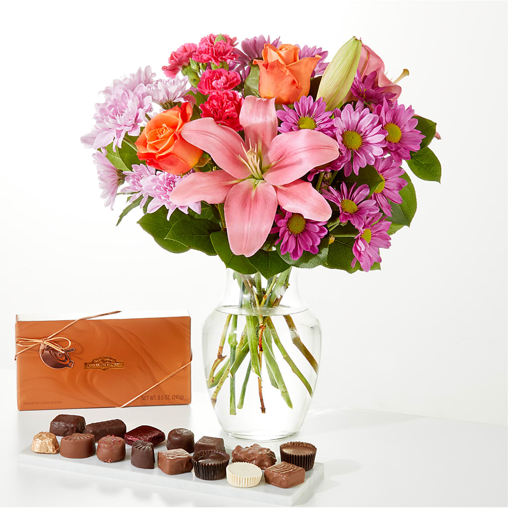 One and Only Bouquet and Chocolate Bundle – Infinity Floral, Osseo MN