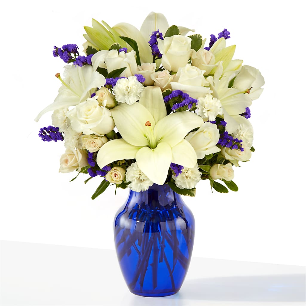 Sapphire Rush Bouquet – Infinity Floral, Osseo MN
