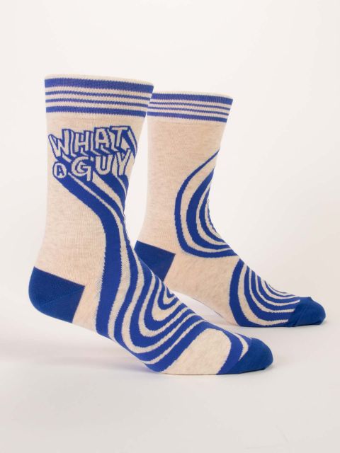 What A Guy Men's Crew – Infinity Floral, Osseo MN