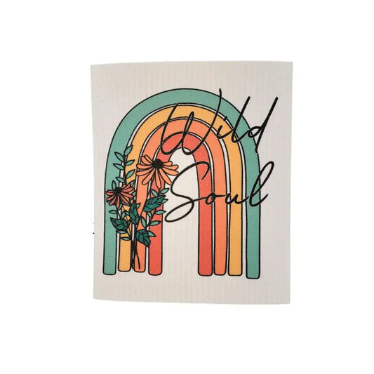 Wild Soul Swedish Dishcloth