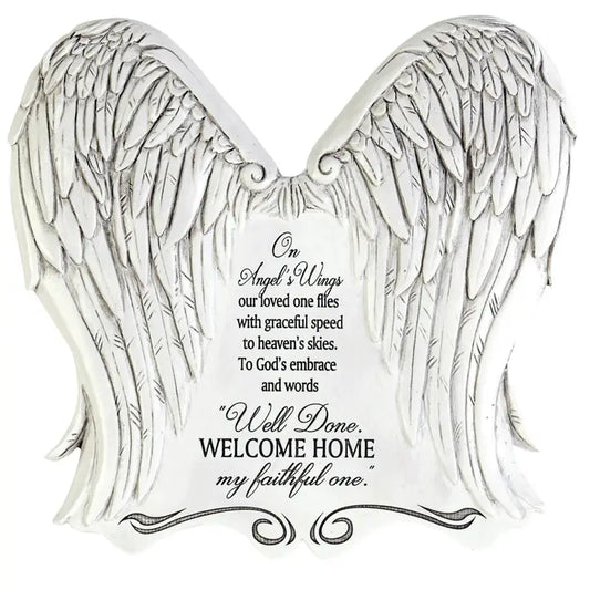 Angel's Wings Garden Stone