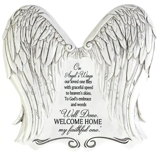 Angel's Wings Garden Stone