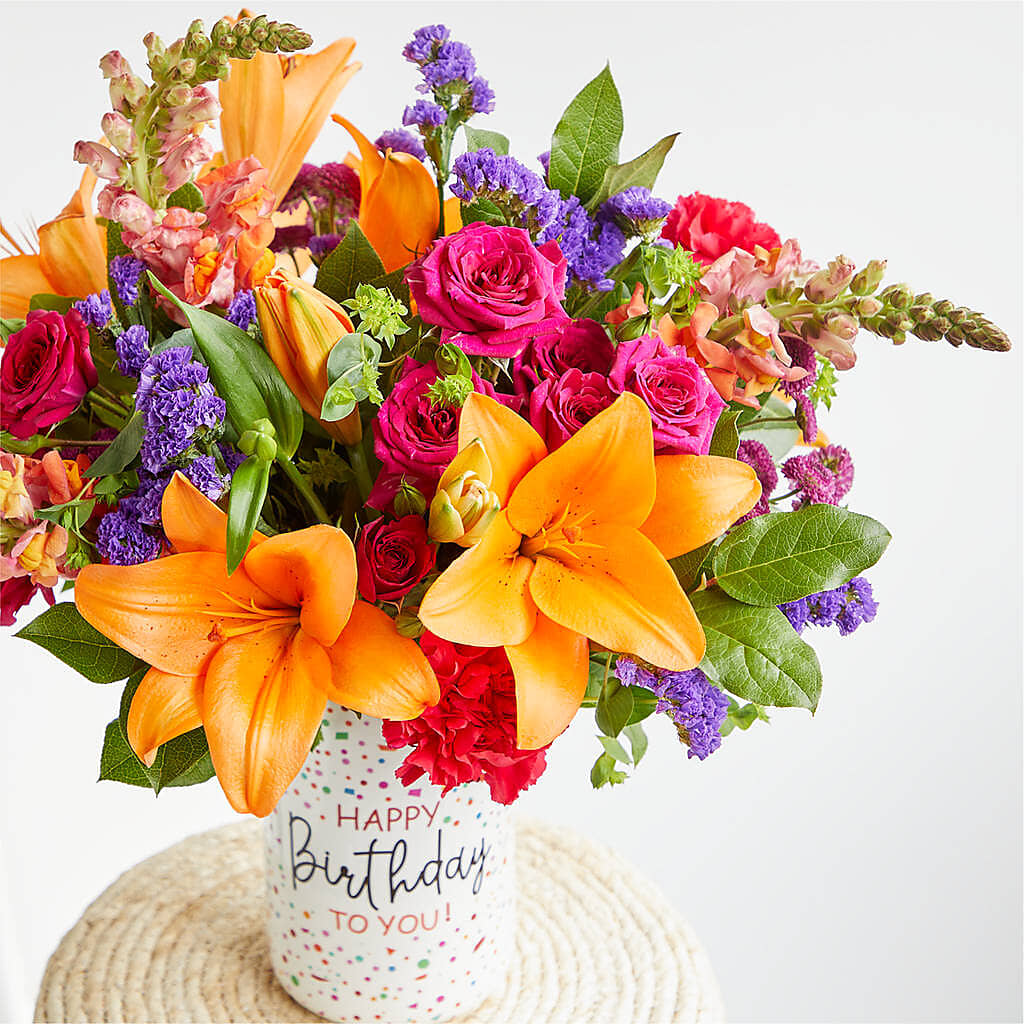 Birthday Palooza Bouquet –  Infinity Floral, Osseo MN