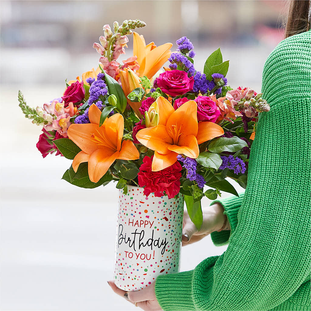 Birthday Palooza Bouquet –  Infinity Floral, Osseo MN