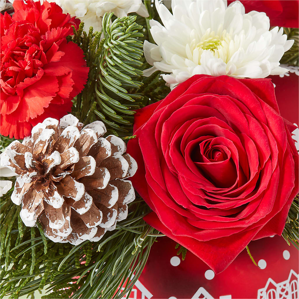 Christmas Village Ornament –  Infinity Floral, Osseo MN