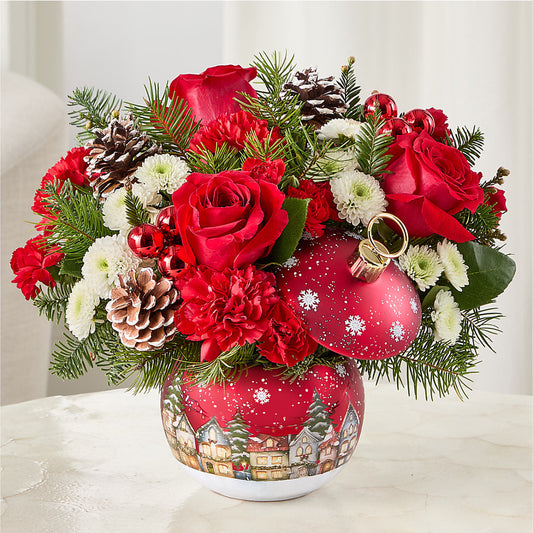 Christmas Carols Ornament –  Infinity Floral, Osseo MN