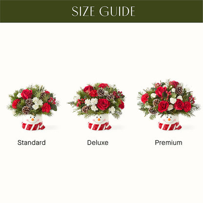 Jolly Snowman Bouquet –  Infinity Floral, Osseo MN
