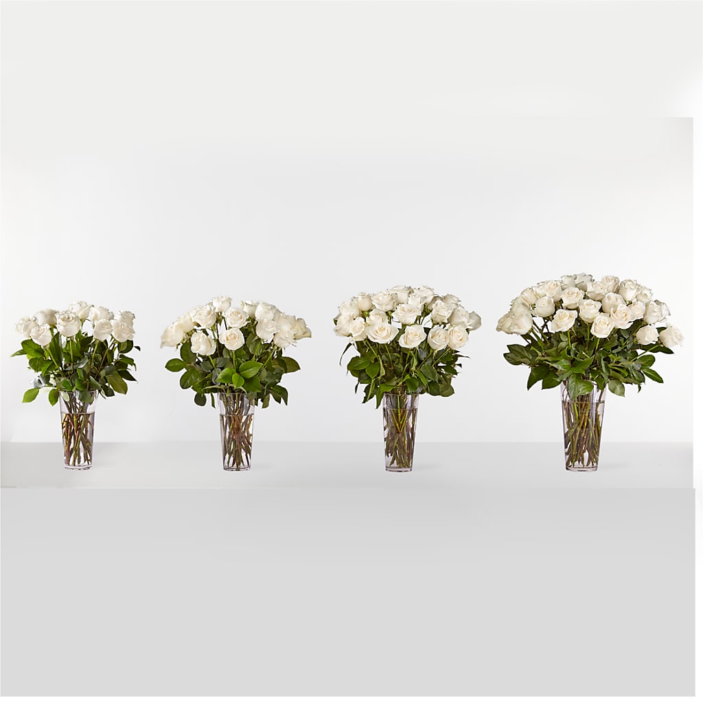 Long Stem White Rose Bouquet –  Infinity Floral, Osseo MN