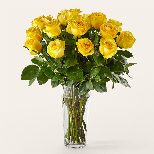 Long Stem Yellow Rose Bouquet –  Infinity Floral, Osseo MN