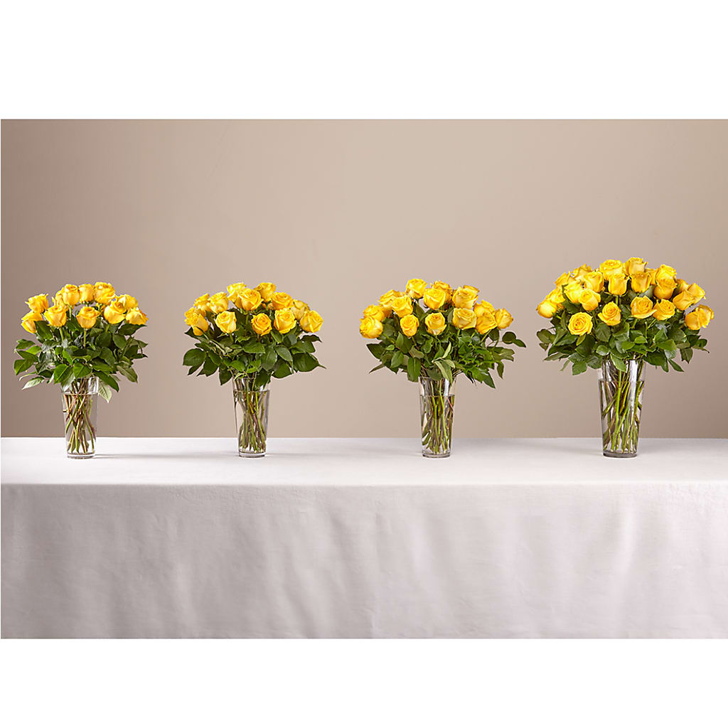 Long Stem Yellow Rose Bouquet –  Infinity Floral, Osseo MN