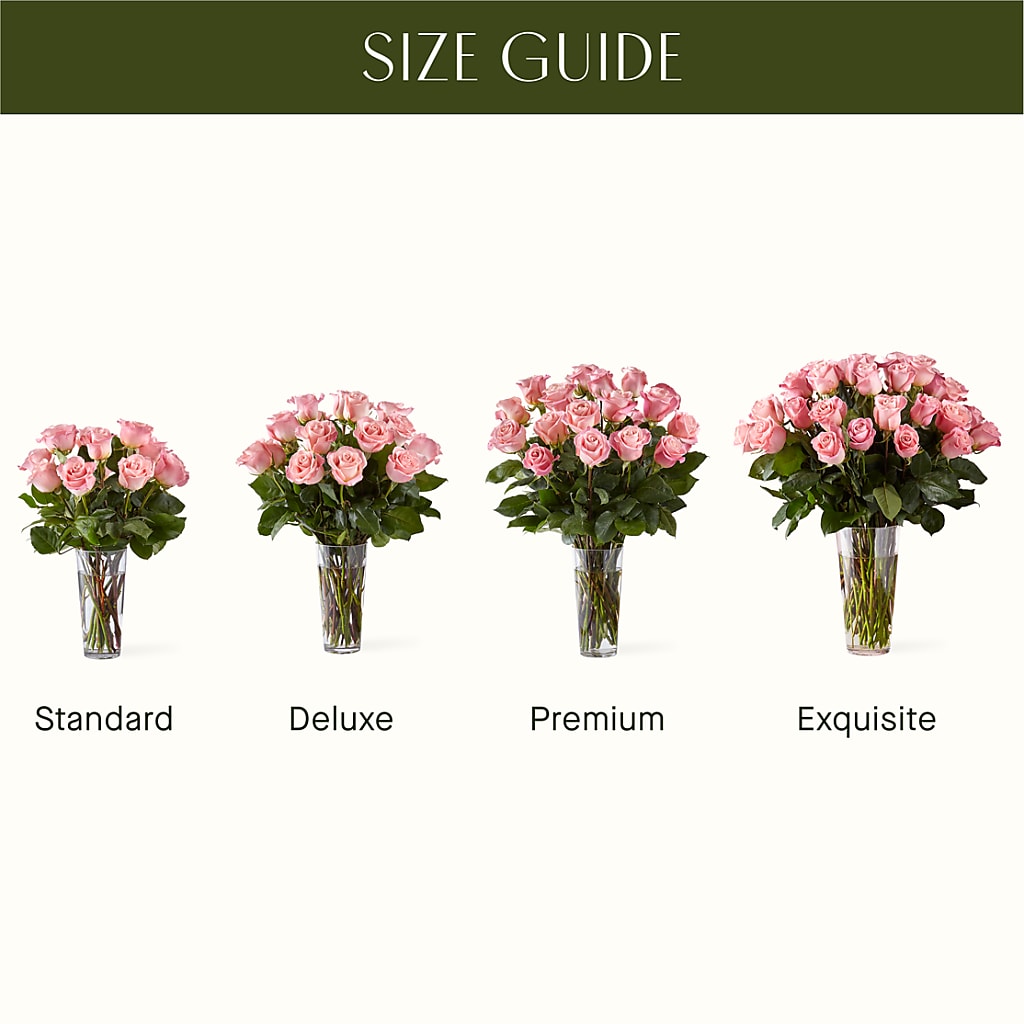 Long Stem Pink Rose Bouquet –  Infinity Floral, Osseo MN