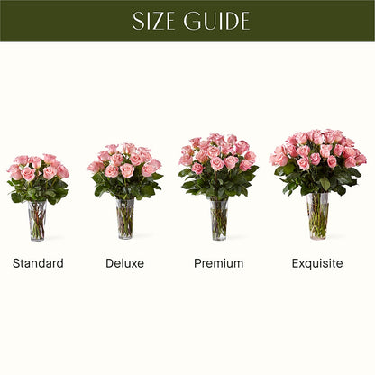 Long Stem Pink Rose Bouquet –  Infinity Floral, Osseo MN