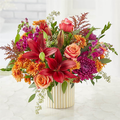 Burgundy Landscape Bouquet –  Infinity Floral, Osseo MN