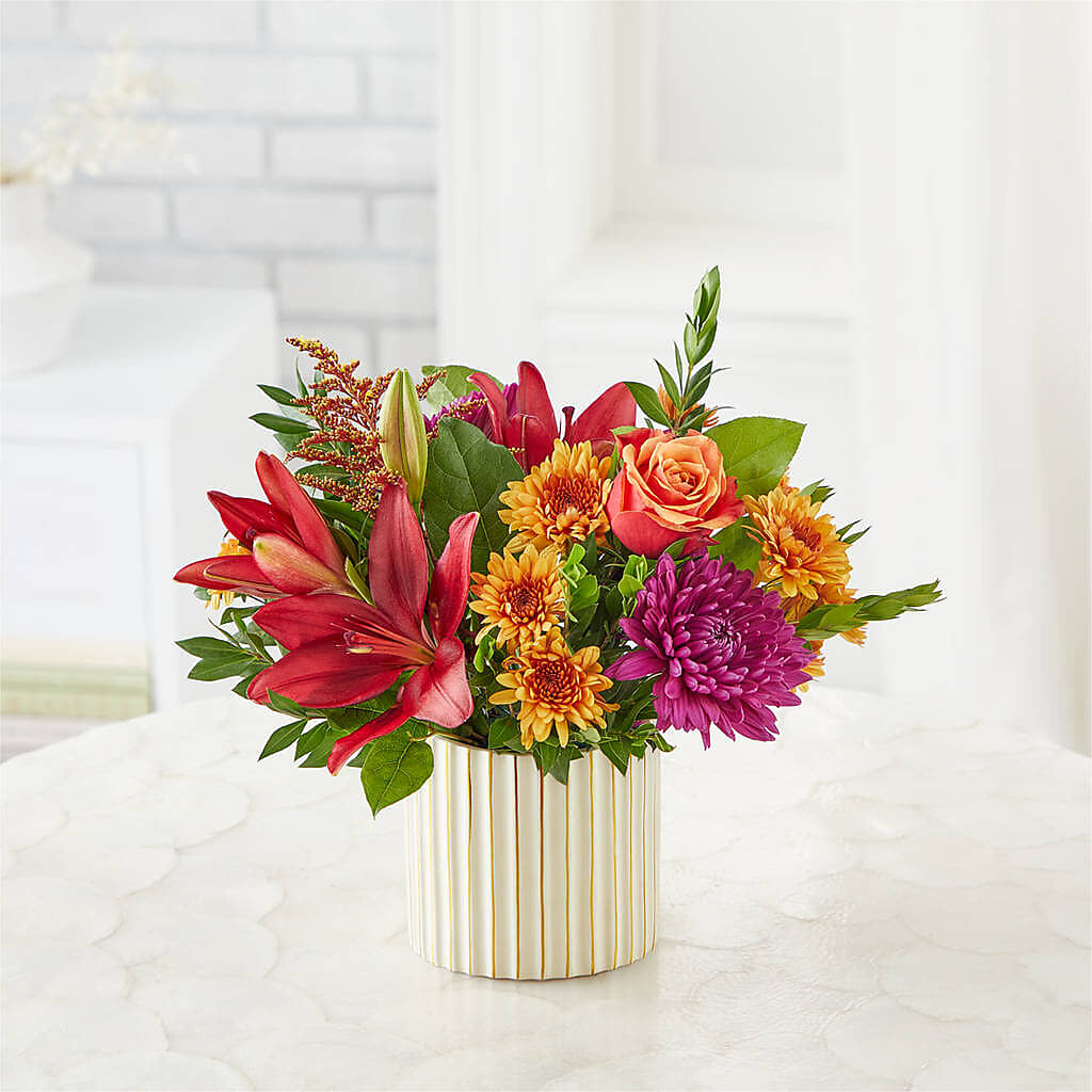 Burgundy Landscape Bouquet –  Infinity Floral, Osseo MN