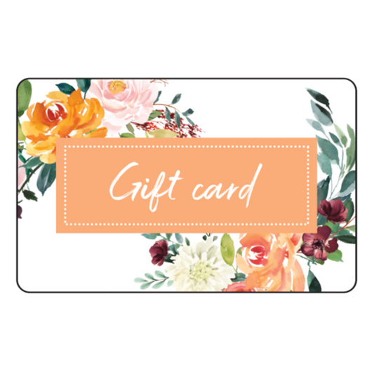 Infinity Floral Gift Card