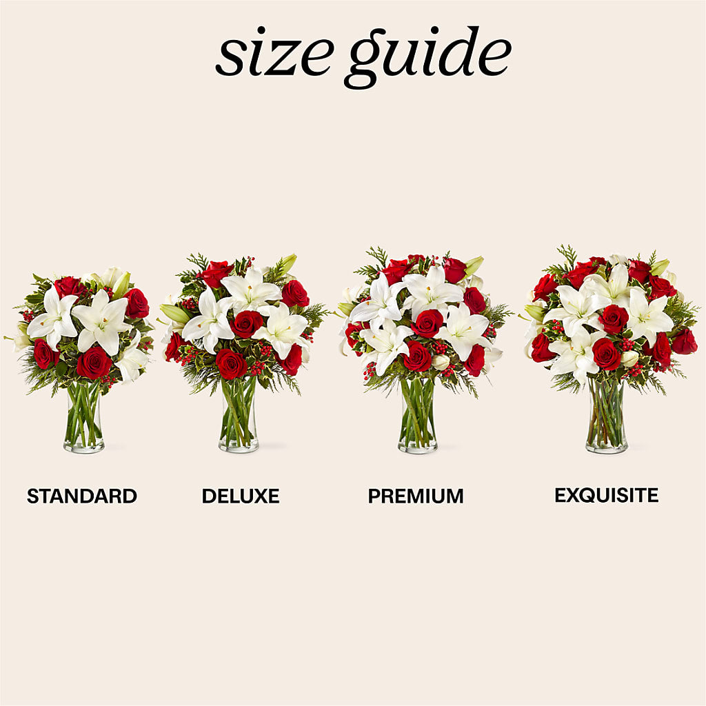 Sparkling Snowflakes Bouquet –  Infinity Floral, Osseo MN