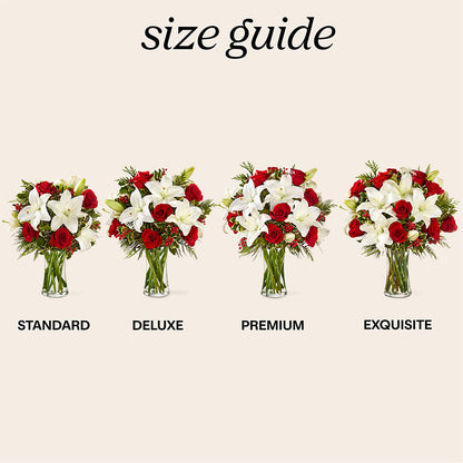 Sparkling Snowflakes Bouquet –  Infinity Floral, Osseo MN