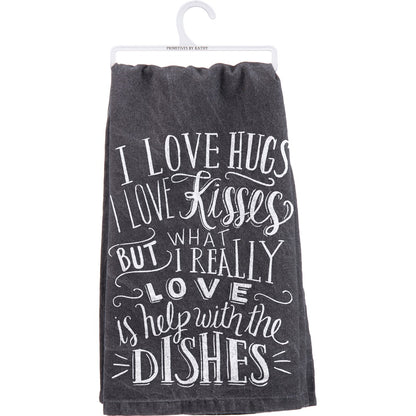 Really Love Help With The Dishes Kitchen Towel –  Infinity Floral, Osseo MN