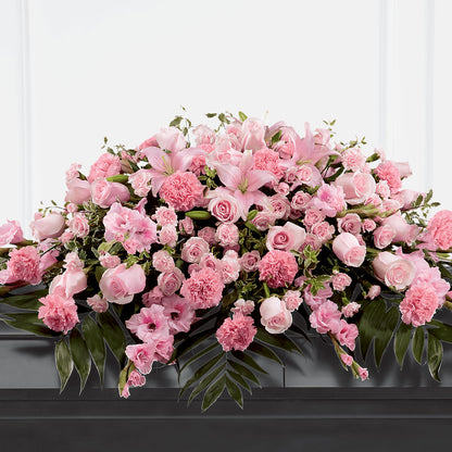 Garden of Comfort Casket Spray (Standard) –  Infinity Floral, Osseo MN
