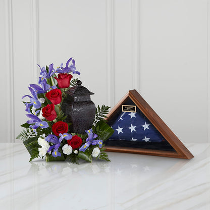 Patriotic Tribute Arrangement –  Infinity Floral, Osseo MN