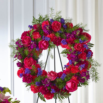 Calming Colors Wreath –  Infinity Floral, Osseo MN